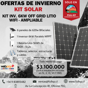 Kit Solar Inicial 6000w - Promoción