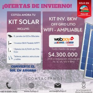 Kit Solar Intermedio 8000w - Promoción