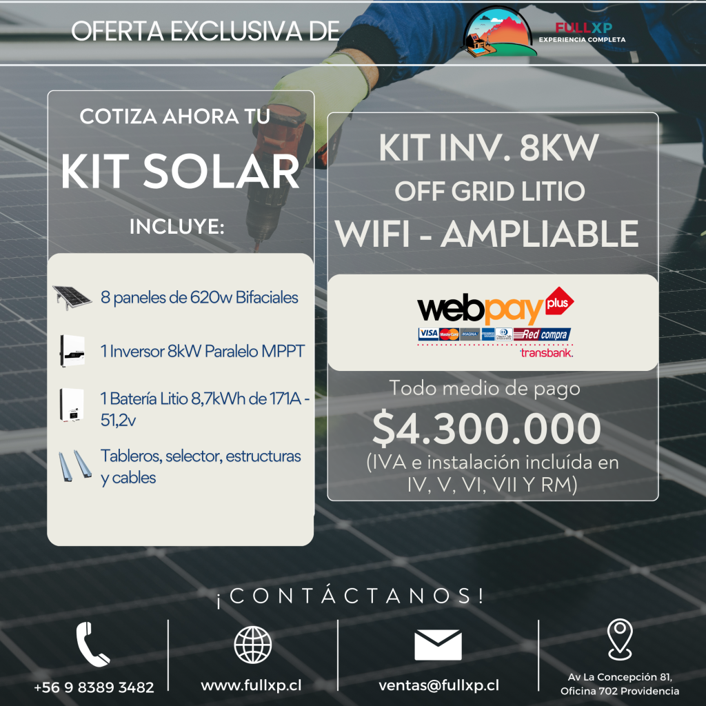Kit Solar Intermedio 8000w – Promoción